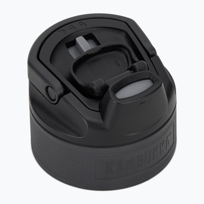 Viečko na hrnček Kambukka 3v1 Hydration Elton black steel 2