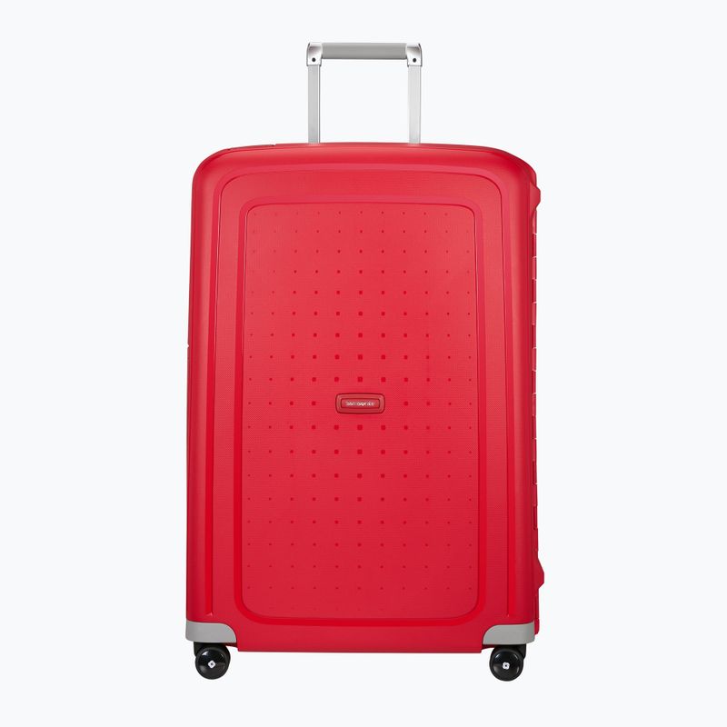 Cestovný kufor Samsonite S'cure Spinner 102 l crimson red