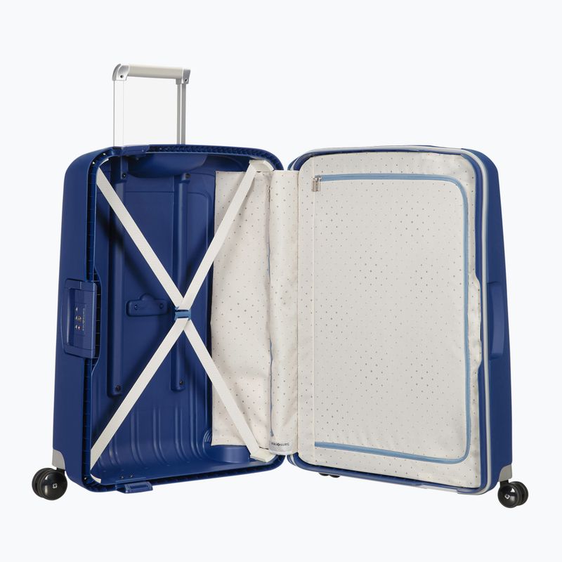 Cestovný kufor Samsonite S'cure Spinner 102 l tmavomodrý 5