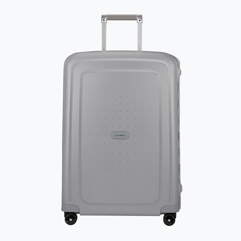 Cestovný kufor Samsonite S'cure Spinner 79 l strieborný