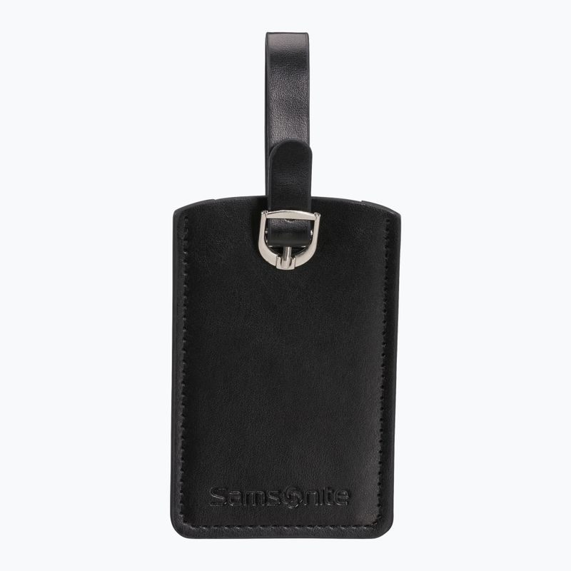 Prívesok na batožinu Samsonite Rectangle Luggage Tag X2 black