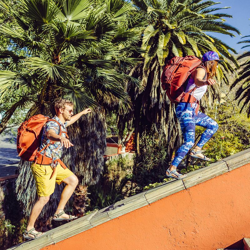 Turistický batoh Gregory Tetrad 40 l železný oranžový 10
