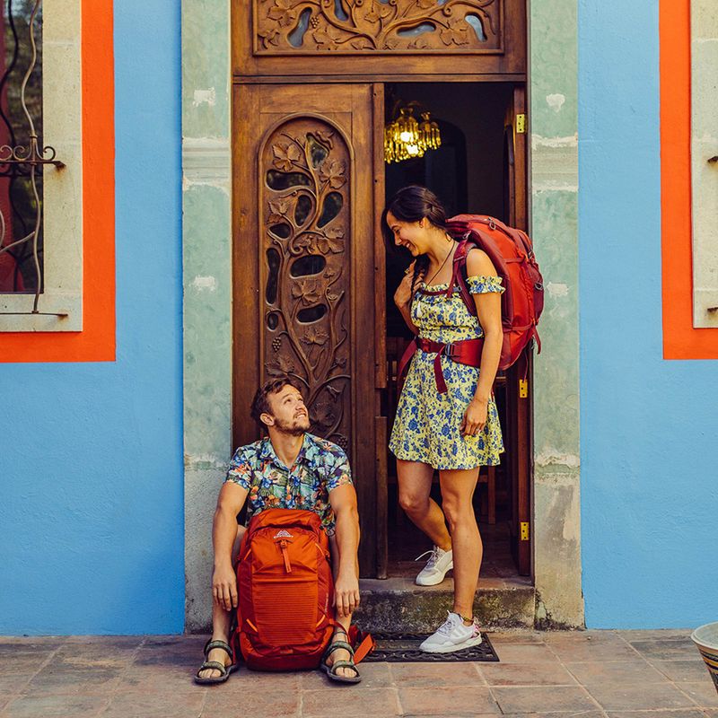 Turistický batoh Gregory Tetrad 40 l železný oranžový 12
