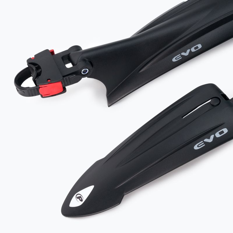 POLISPORT Cross Country Evo Set 24/26 Mtb black MD blatníky na bicykel 8622100008 5