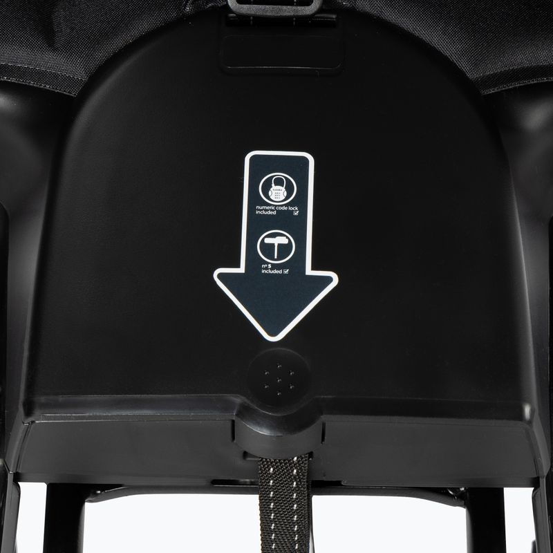 Sedadlo na zadný rám bicykla bobike Exclusivetour Plus 1P čierne 8011300026 5