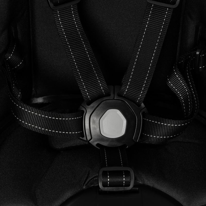 Sedadlo na zadný rám bicykla bobike Exclusivetour Plus 1P čierne 8011300026 7