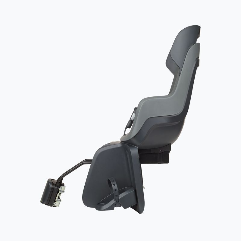Sedadlo na zadný rám bicykla bobike Go RS 1P sivé/čierne 8012700005 5