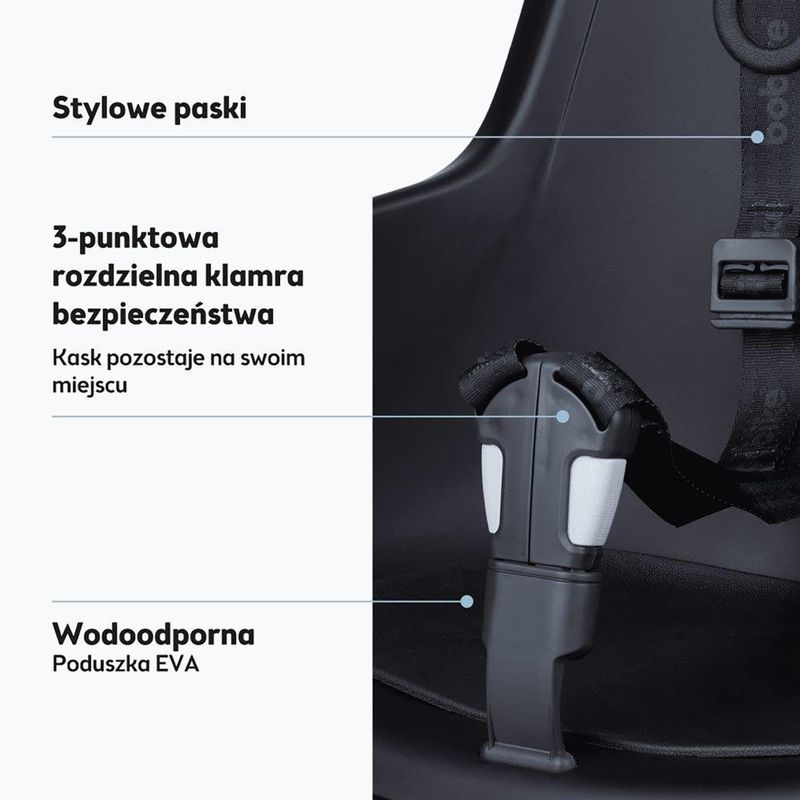 Sedadlo na bicykel bobike One Mini urban grey 6