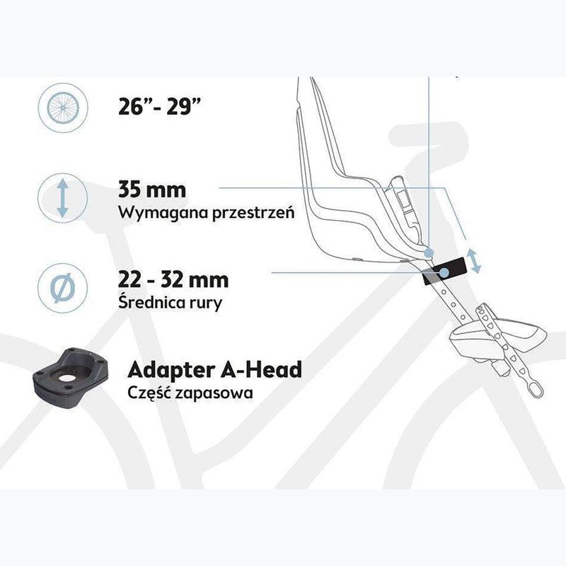 Sedadlo na bicykel bobike One Mini fierce flamingo 7