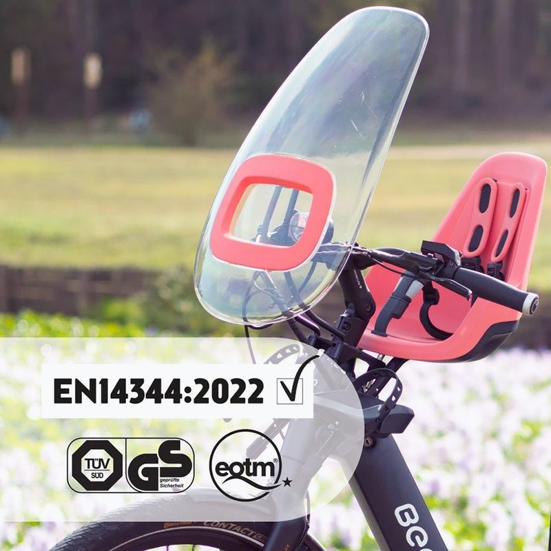 Sedadlo na bicykel bobike One Mini fierce flamingo 9