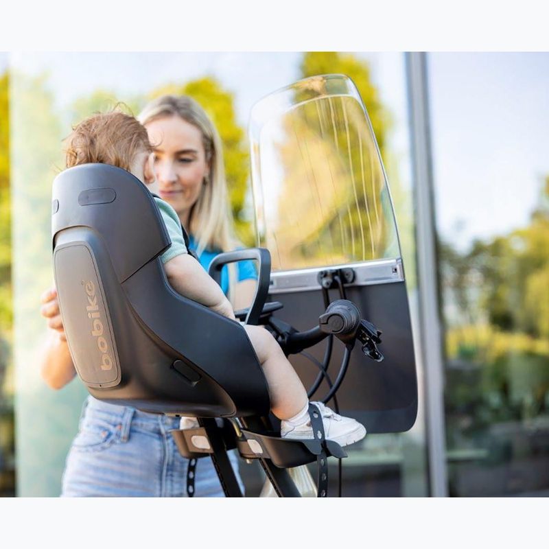 Sedadlo na bicykel bobike Exclusive Mini Evolve urban black 13