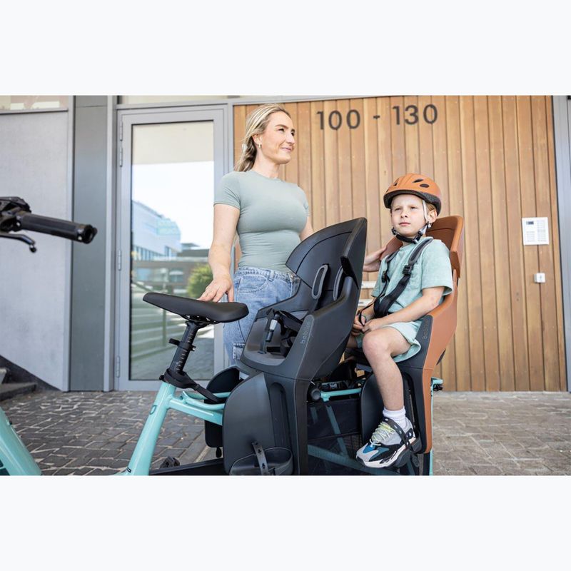 Sedadlo na bicykel Bobike Exclusive Maxi Evolve skořicovo hnedé 7