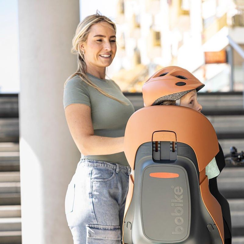 Sedadlo na bicykel bobike Exclusive Maxi Evolve 1P cinnamon brown 11