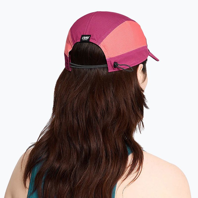 Šiltovka Ciele Athletics FSTCap SC Field Iconic SL mulberry bocasana 6