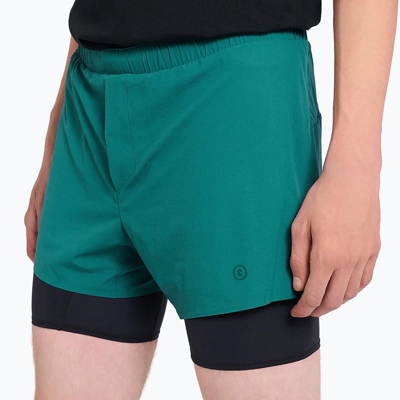 Pánske bežecké šortky Ciele Athletics DLY d" Long Brief 2 harbor 3
