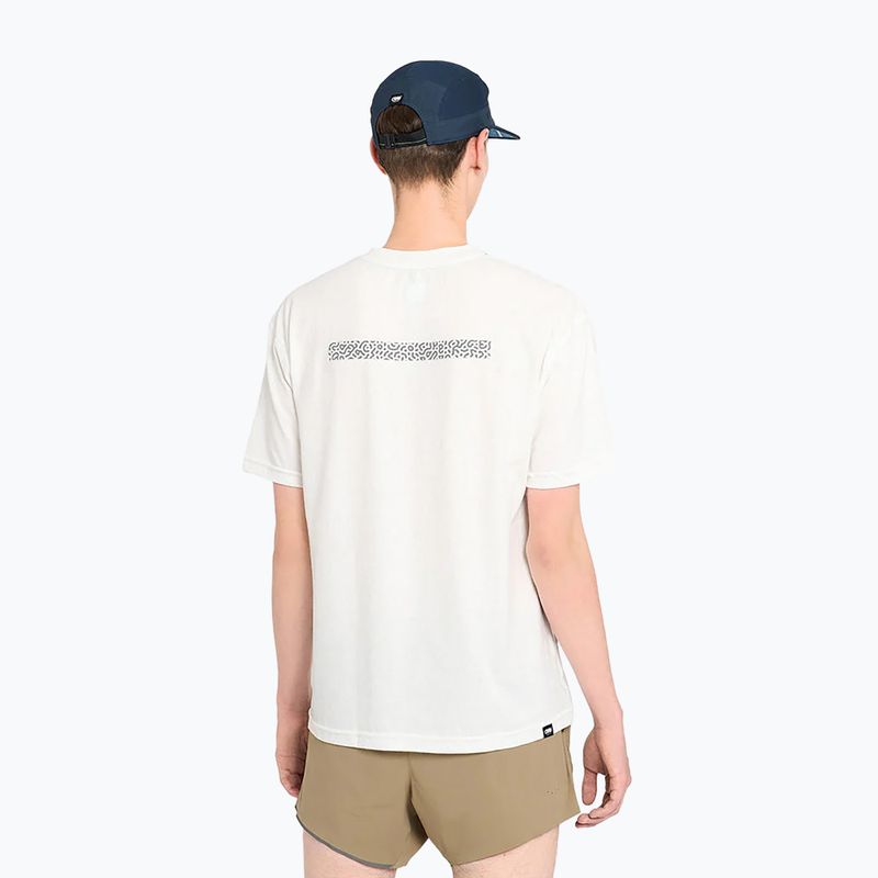 Pánske bežecké tričko Ciele Athlteics NSP HV ''C" off white 2