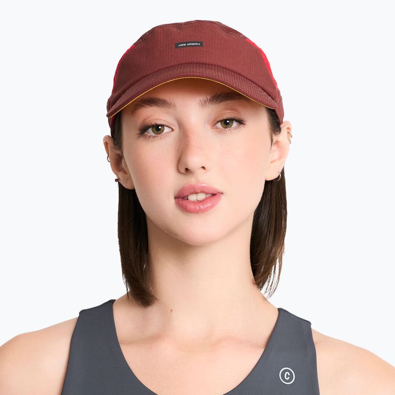 Šiltovka Ciele Athletics GOCap Field IconicBar SL andorra/red 4