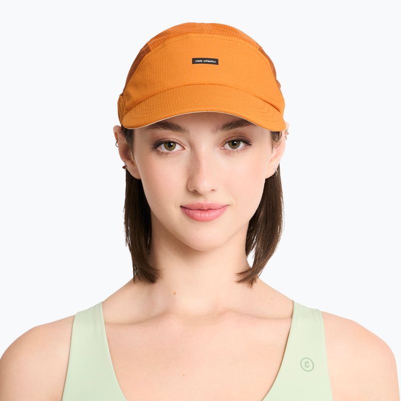 Šiltovka Ciele Athletics GOCap Field IconicBar SL sunset/ginger bread 4