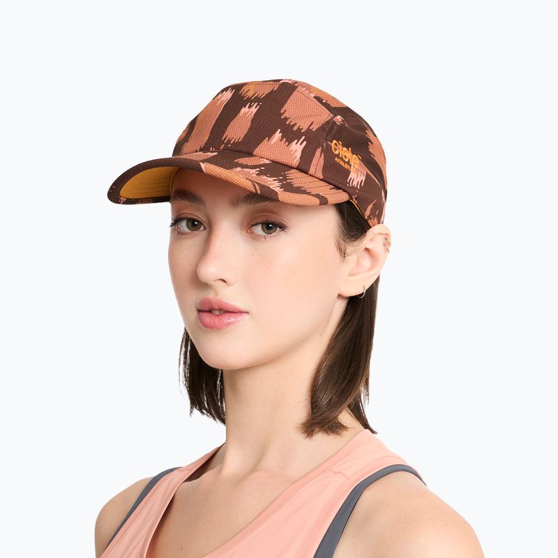 Šiltovka Ciele Athletics GOCap Field AllOverPrint Cheetah oak 5