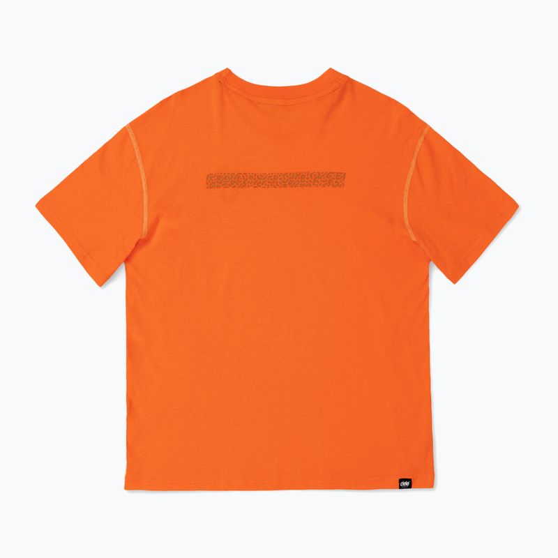 Pánske bežecké tričko Ciele Athlteics NSPTShirt HV''C'' orange 2