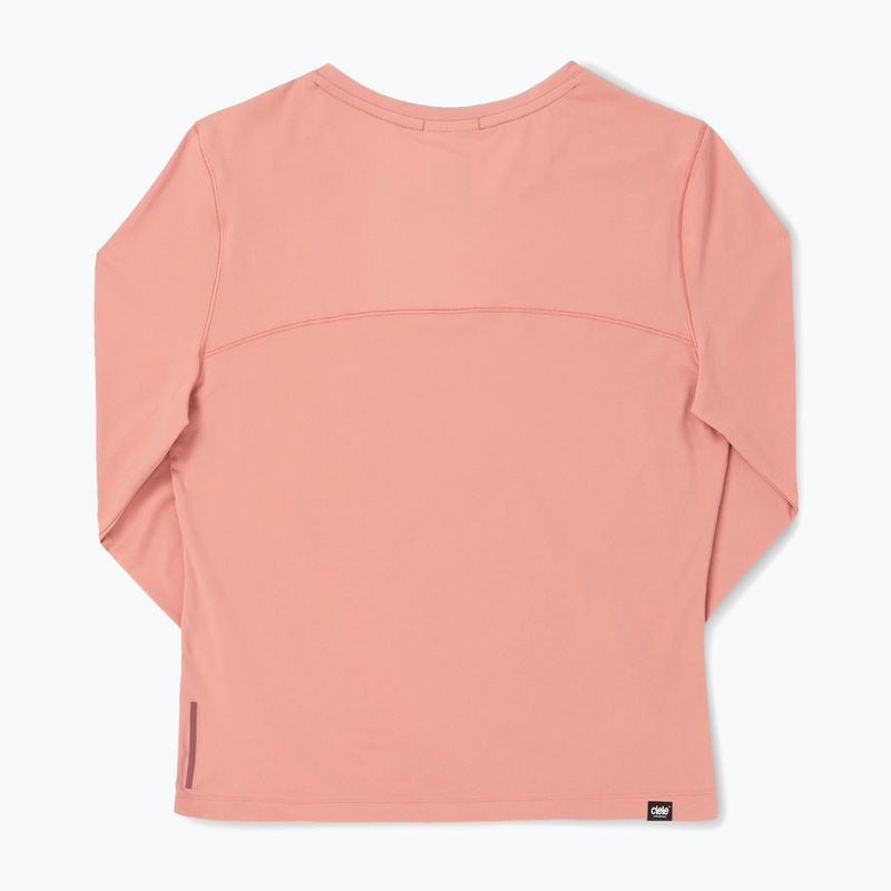 Dámske bežecké tričko longsleeve Ciele Athletics DLYLongsleeve rose dawn 2