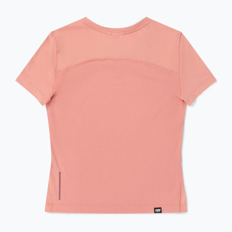 Dámske bežecké tričko Ciele Athletics DLYTShirt rose dawn 2