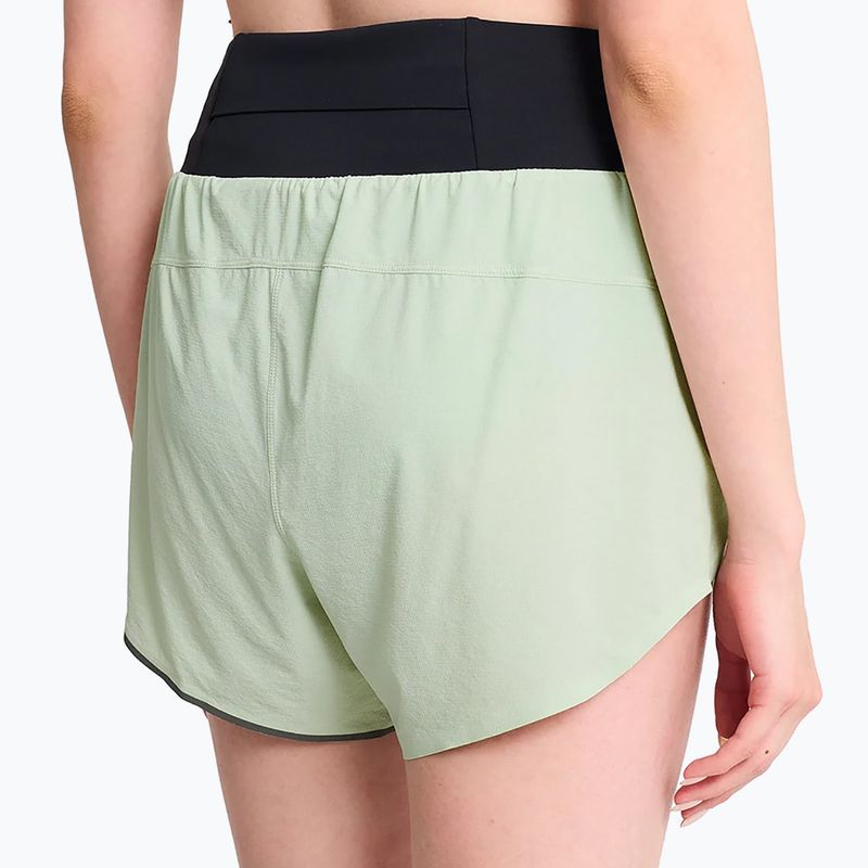 Dámske bežecké šortky Ciele Athletics TRNShort4''brief 2 light moss 2