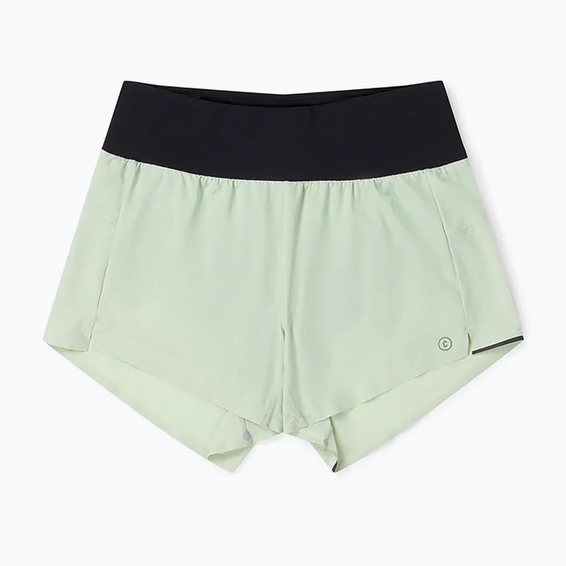 Dámske bežecké šortky Ciele Athletics TRNShort4''brief 2 light moss 4