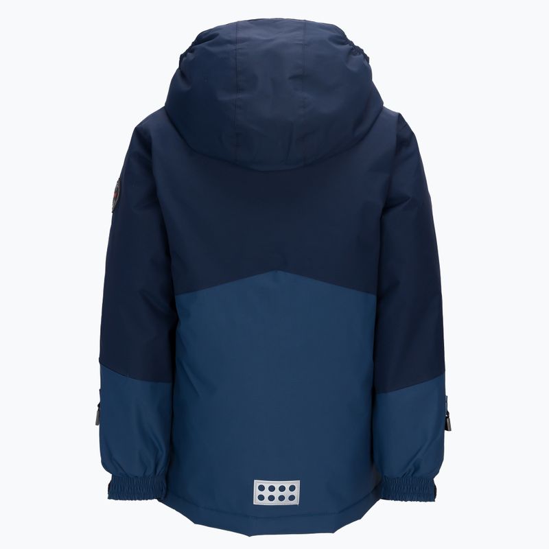 Detská lyžiarska bunda LEGO Lwjebel 723 navy blue 11010187 2