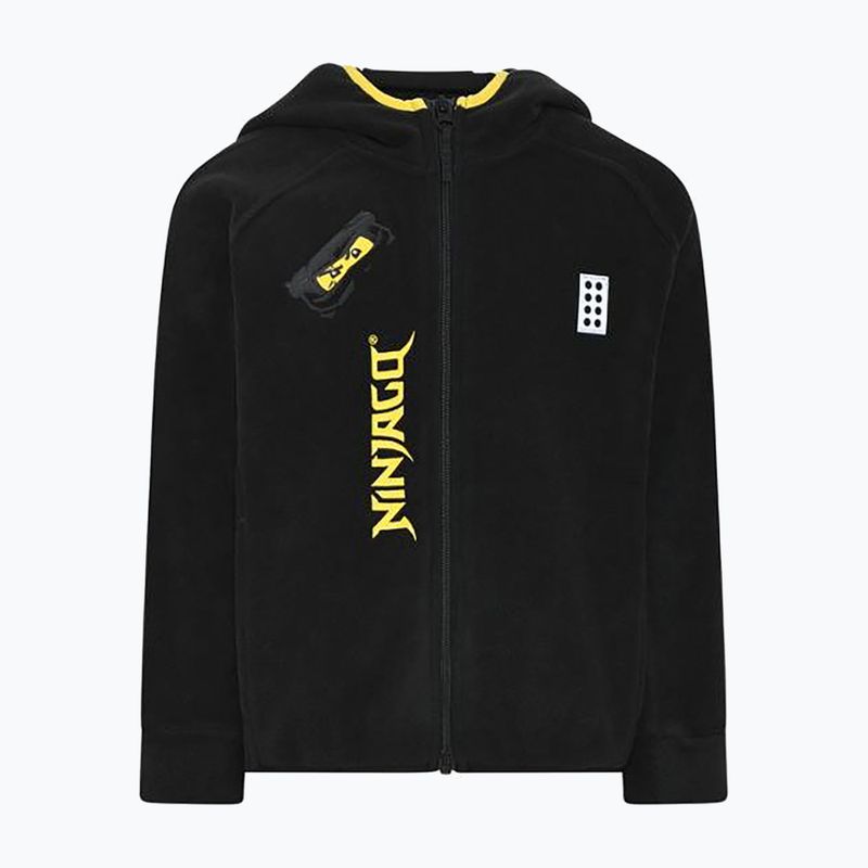 LEGO Lwsangai detská fleecová mikina čierna 11010498 6