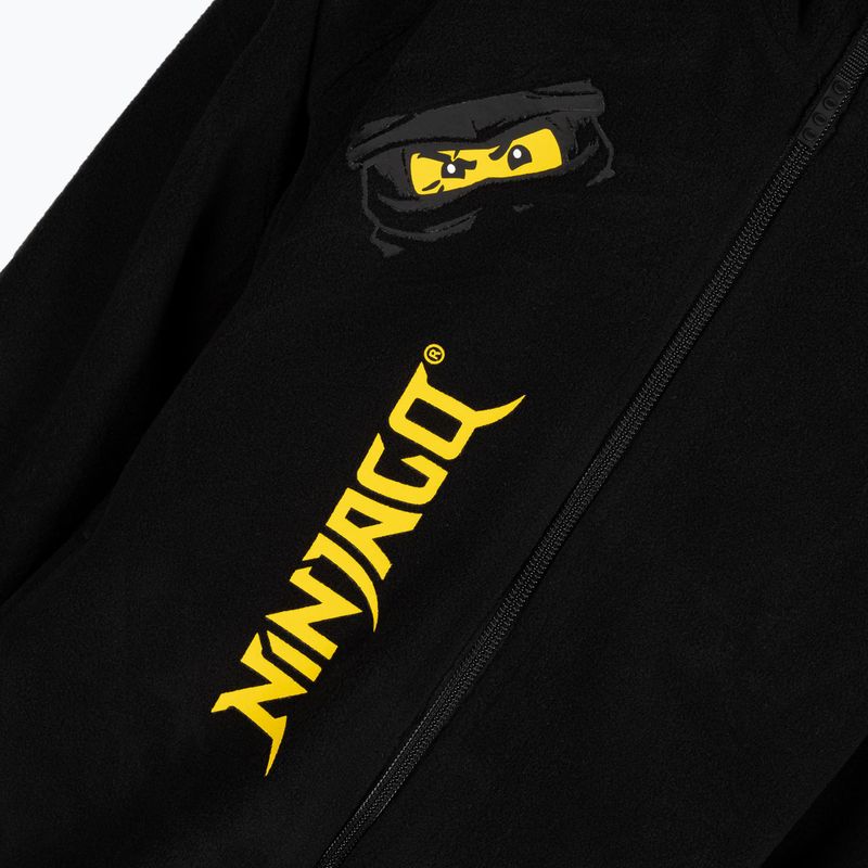 LEGO Lwsangai detská fleecová mikina čierna 11010498 4