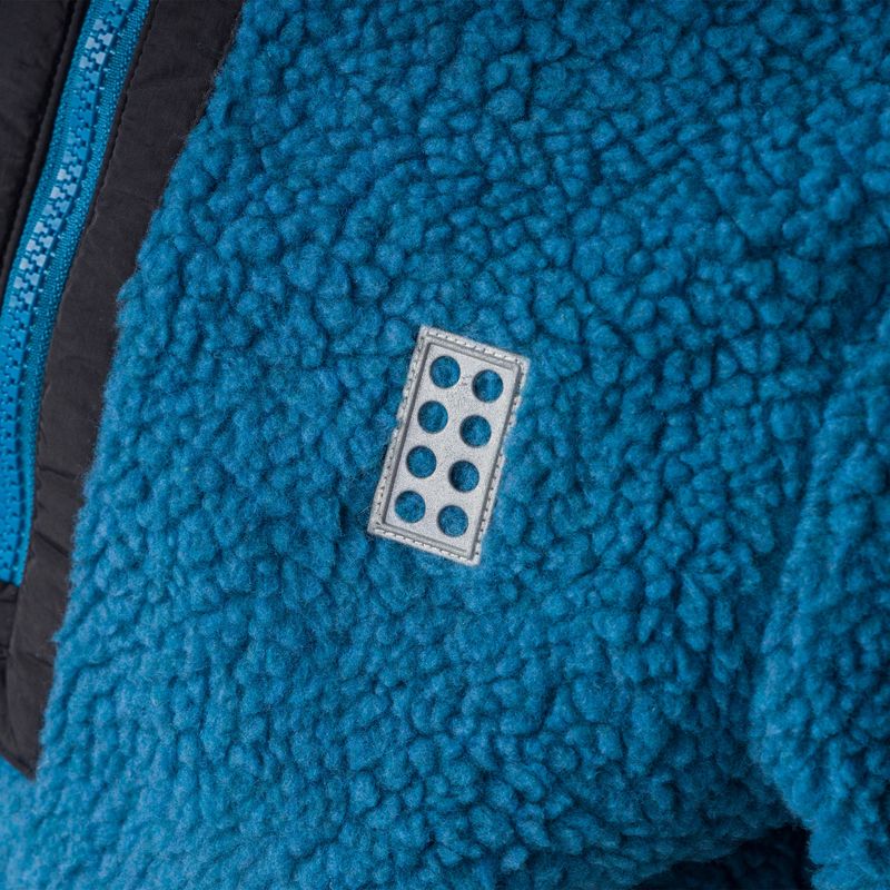 Detská fleecová mikina LEGO Lwsky 710 modrá 11010288 4