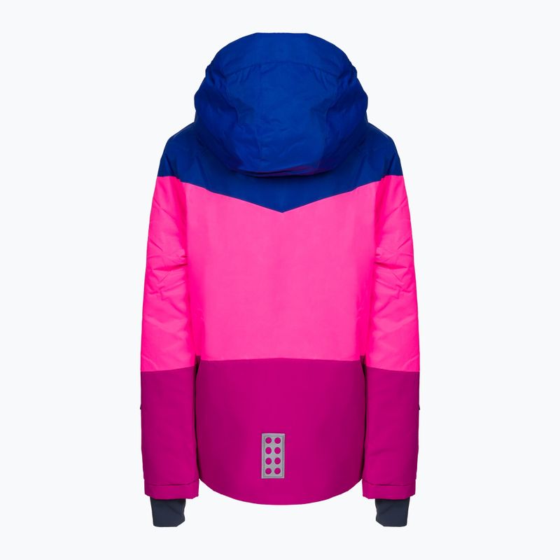 Detská lyžiarska bunda LEGO Lwjested 708 pink 11010544 2