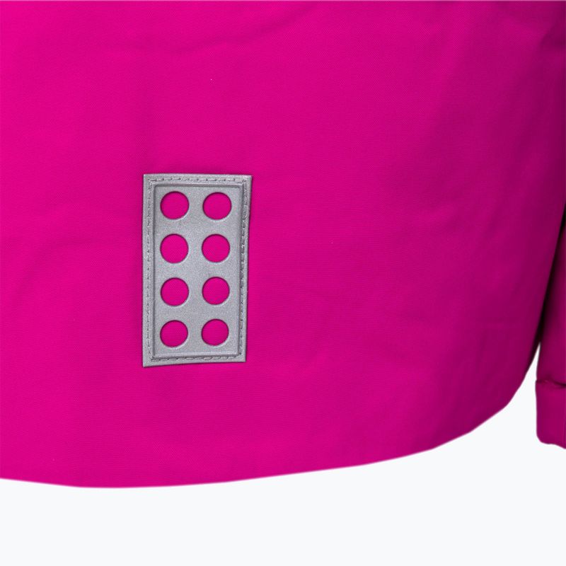 Detská lyžiarska bunda LEGO Lwjested 708 pink 11010544 6