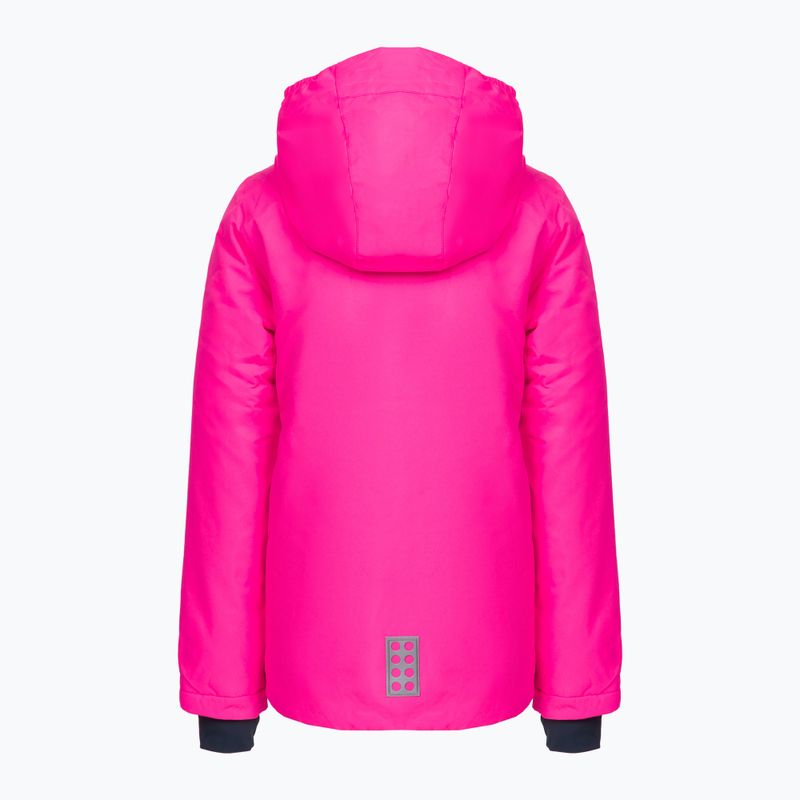 Detská lyžiarska bunda LEGO Lwjested 717 pink 11010547 2