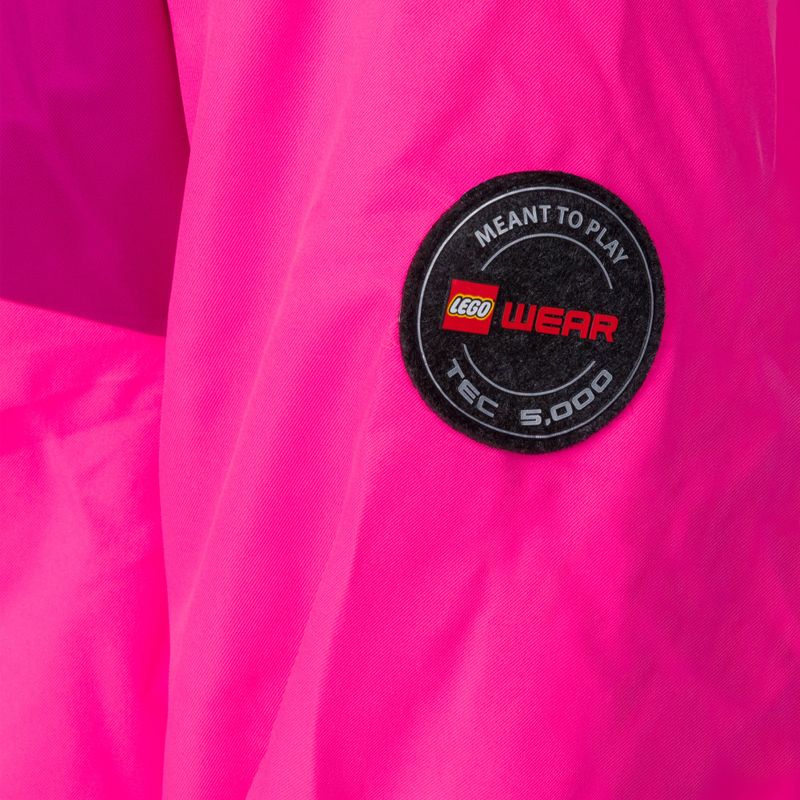 Detská lyžiarska bunda LEGO Lwjested 717 pink 11010547 5