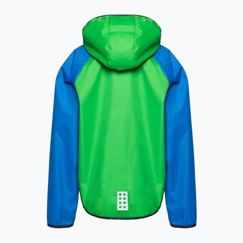 Detská bunda do dažďa LEGO Lwjochy 26 modrá 111387 2