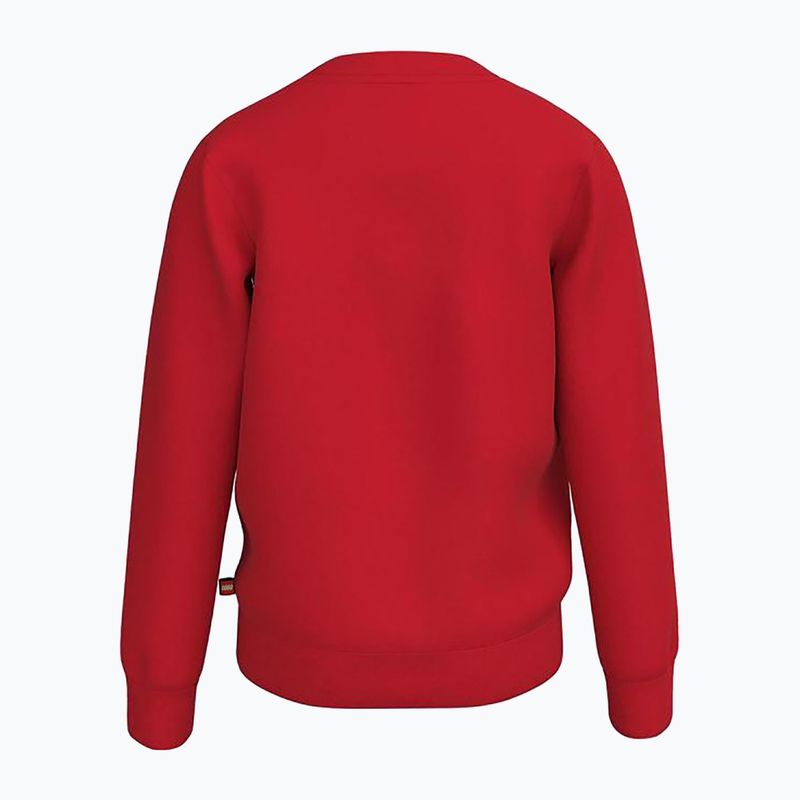 Detská trekingová mikina LEGO Lwstorm 101 červená 12010757 2