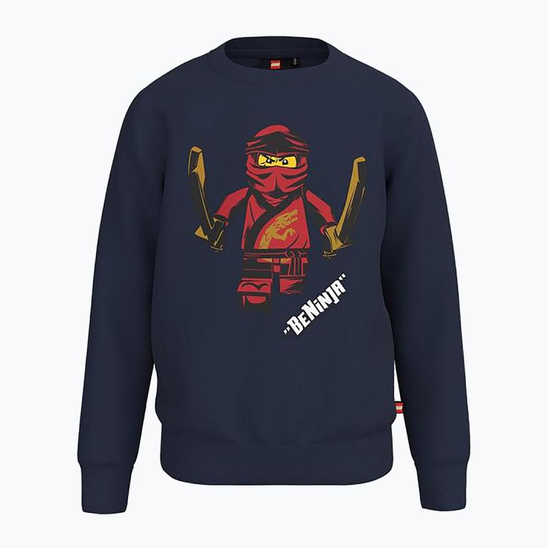 Detská trekingová mikina LEGO Lwstorm 101 navy blue 12010757