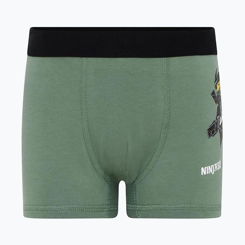 LEGO Lwbo 302 detské boxerky 3 páry zelené/modré/zelené 12010821 13