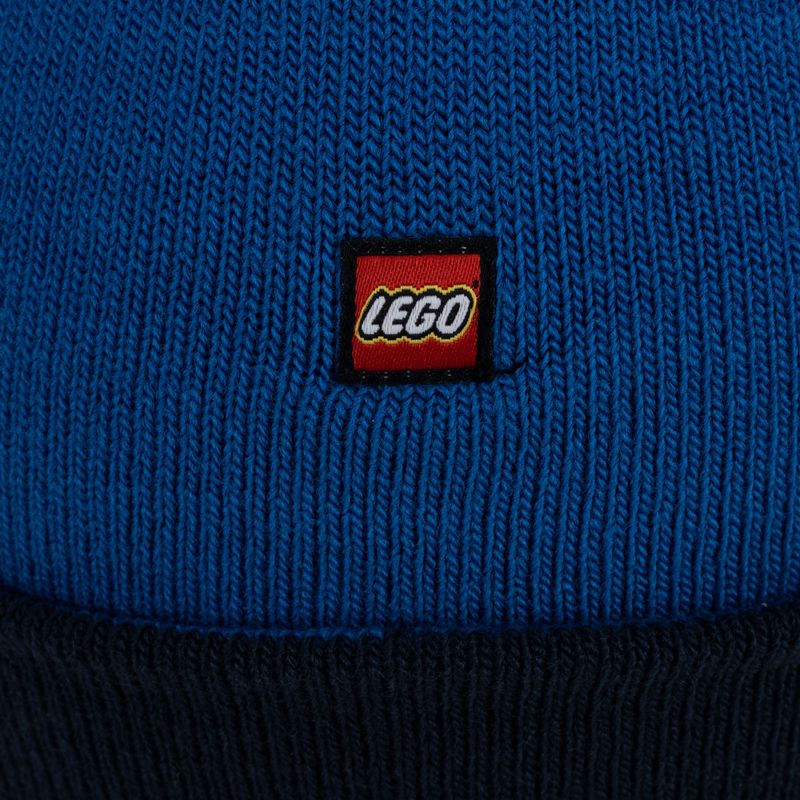 Detská lyžiarska čiapka LEGO Lwantony 710 modrá 5