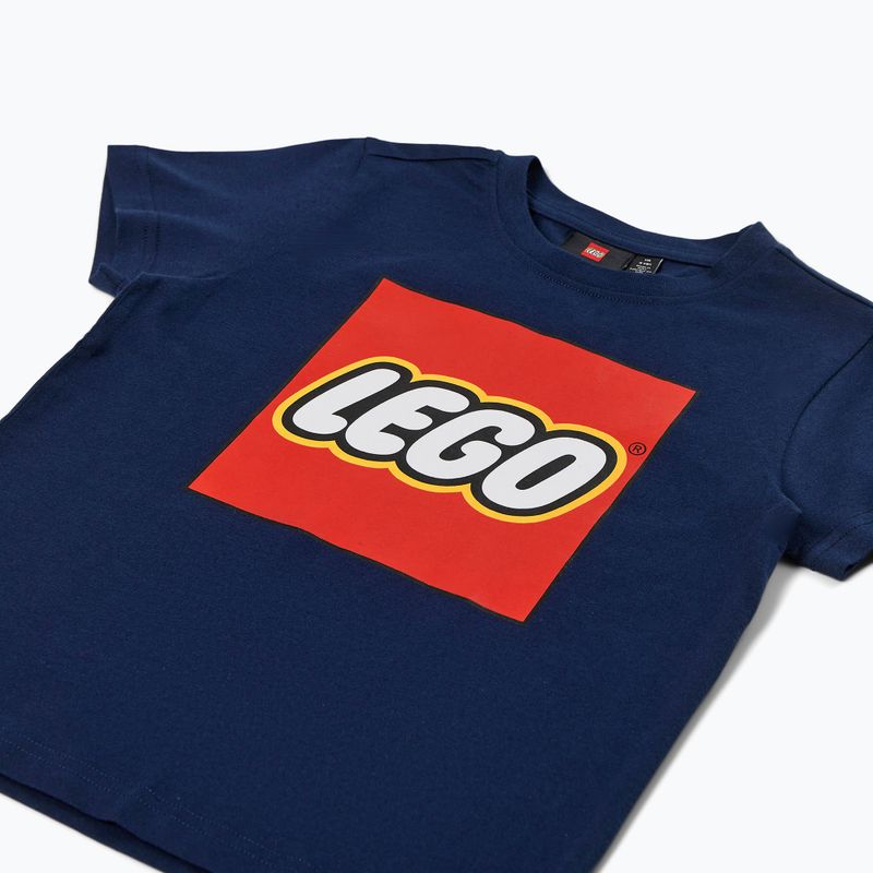 Detské tričko LEGO Lwtano 631 dark navy 3