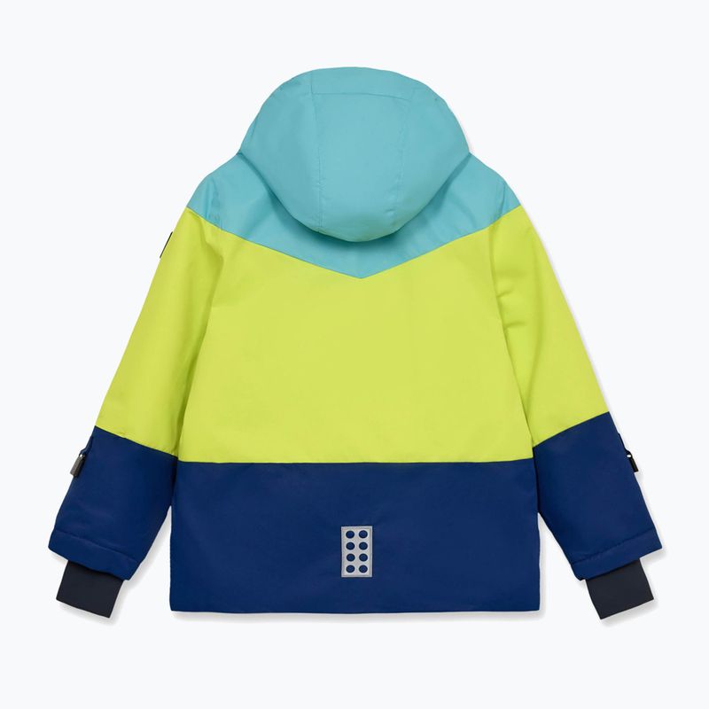 Detská lyžiarska bunda LEGO Lwjested 708 dark blue 2