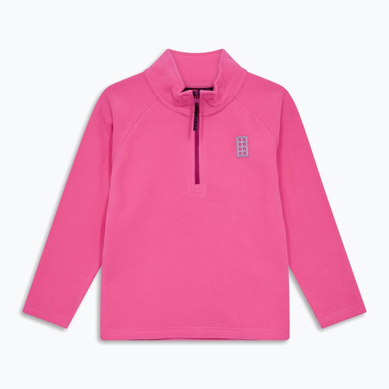 Detská fleecová mikina LEGO Lwsinclair 702 pink