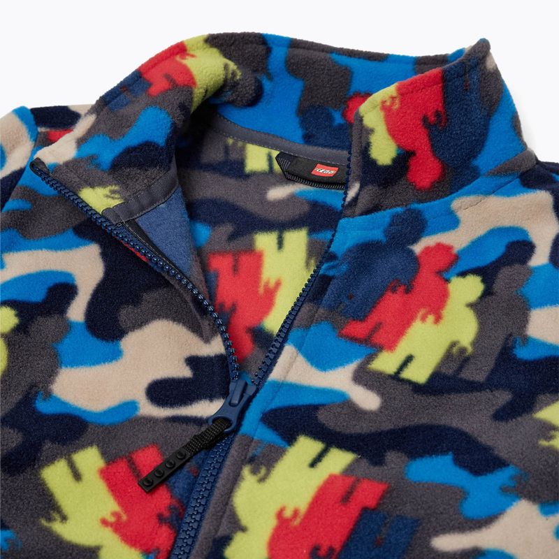 Detská fleecová mikina LEGO Lwsaku 708 Fleece blue 3
