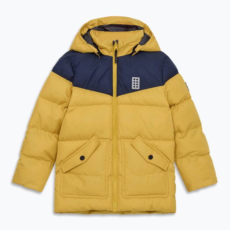 Detská zateplená bunda LEGO Lwjebel 733 dark yellow