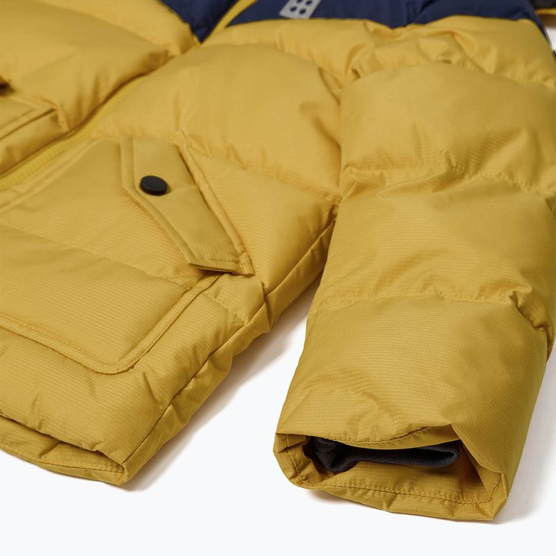 Detská zateplená bunda LEGO Lwjebel 733 dark yellow 4