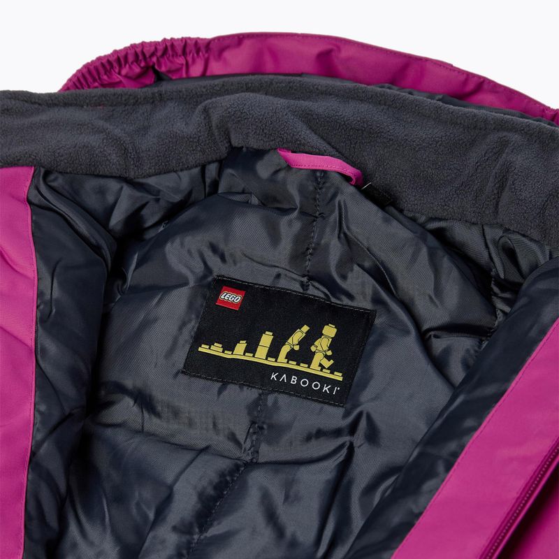 Detská kombinéza LEGO Lwjori 721 dark pink 5