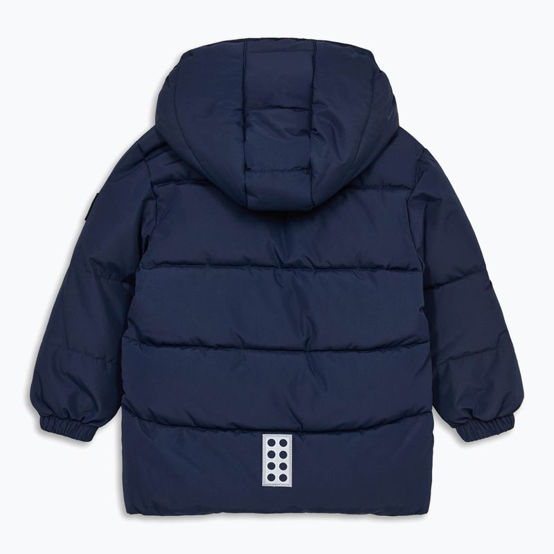 Detská zateplená bunda LEGO Lwjojo 703 dark navy 2