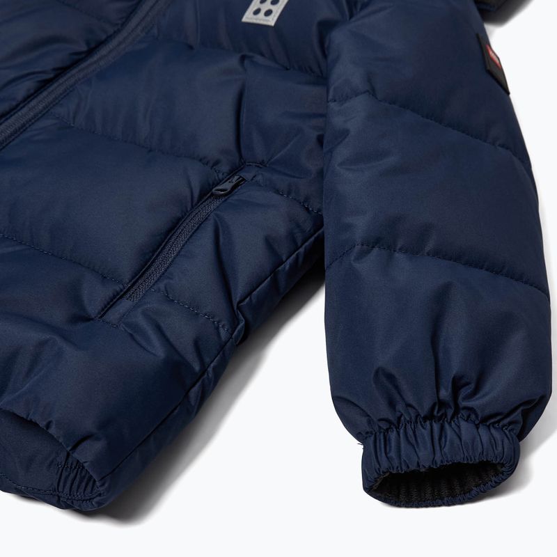 Detská zateplená bunda LEGO Lwjojo 703 dark navy 4